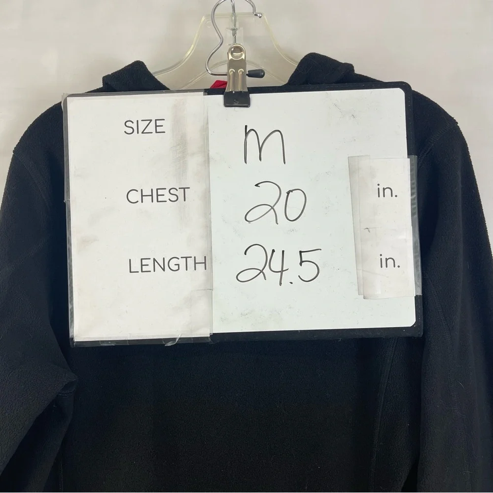 Patagonia Women’s Black Quarter Zip Fleece Pullover Size M - Picture 7 of 9